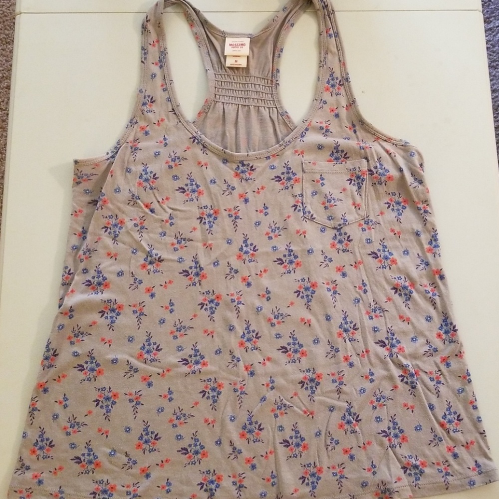 2 for $12! Mossimo Grey Racerback Tank - Medium